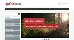 Desktop Screenshot of akkunaut.de